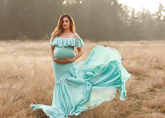لباس برای عکس بارداری و آتلیه بارداری