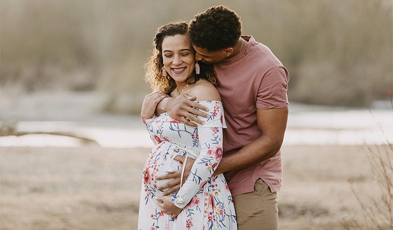 عکس تکی یا خانوادگی - لباس برای عکس بارداری