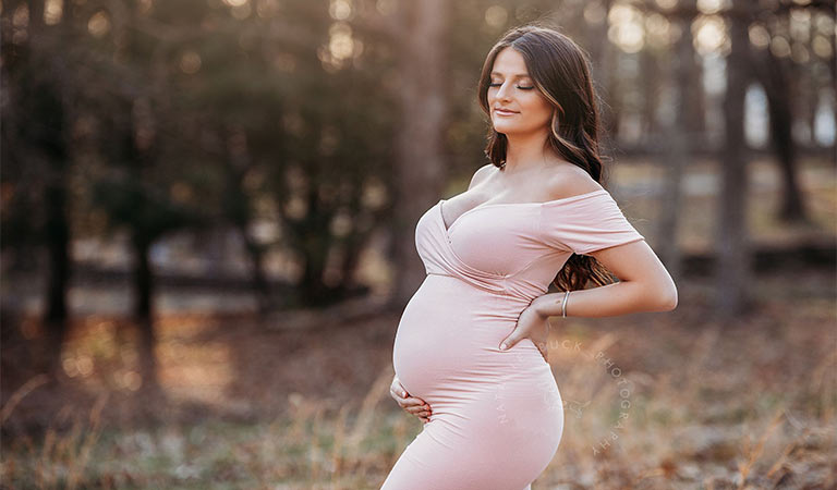 وضعیت آب و هوا در انتخاب لباس بارداری برای عکاسی - لباس برای عکس بارداری