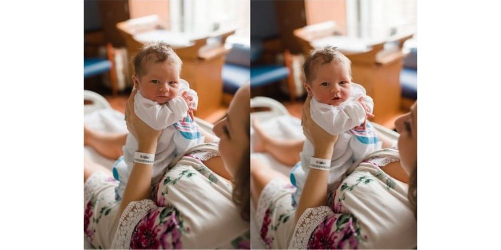 عکس تولد نوزاد در بیمارستان شکار لحظه‌ها