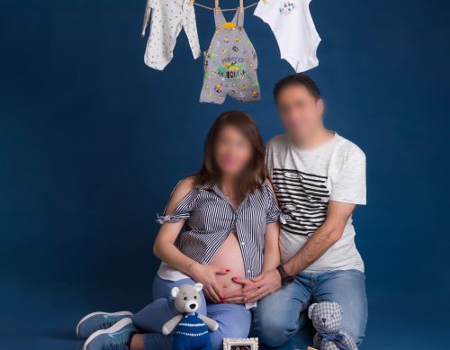 عکاسی بارداری منزل